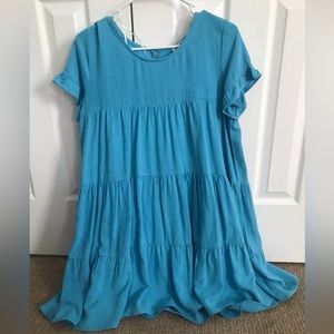 NWOT Womens Umgee Tiered Flutter Dress